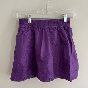 Outdoor Voices Women’s Geoshine Skort 3” Purple Tennis Pickle ball  Size XS